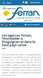 Mobile Screenshot of immobilierferran.com